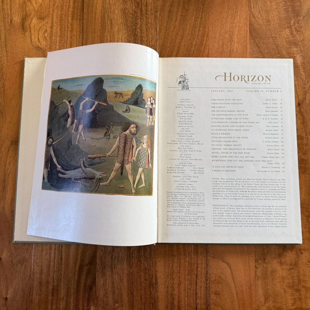Horizon A Magazine Of The Arts January 1962 Volume IV No 3 Michelangelo Cover - Picture 3 of 3